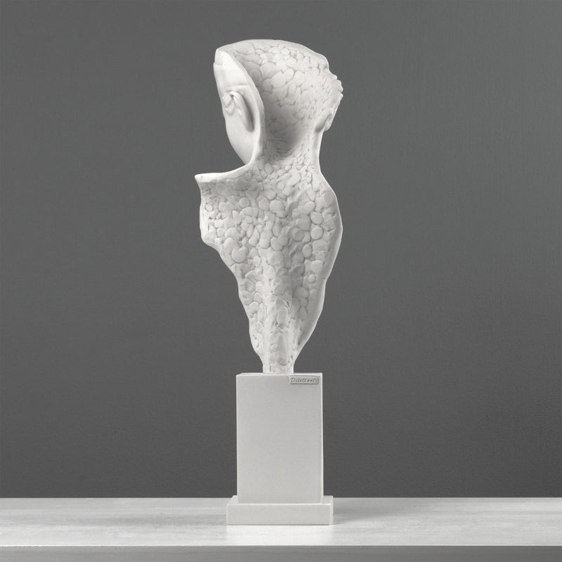 Ubiquity Bust Sculpture - Modern Representation of a Young Lady