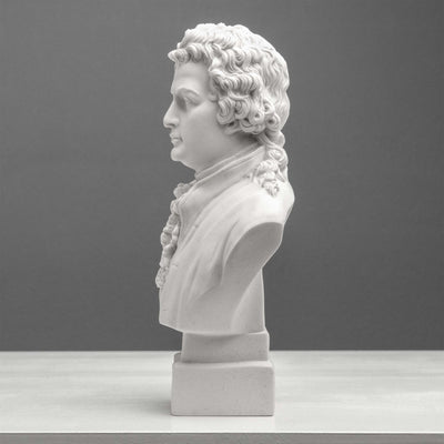Goethe Bust Sculpture – German Poet in Neoclassical Style