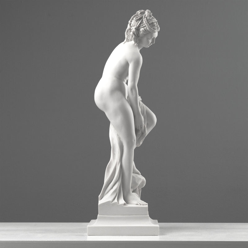 Allegrains Venus Sculpture -  The Bather Garden Statue