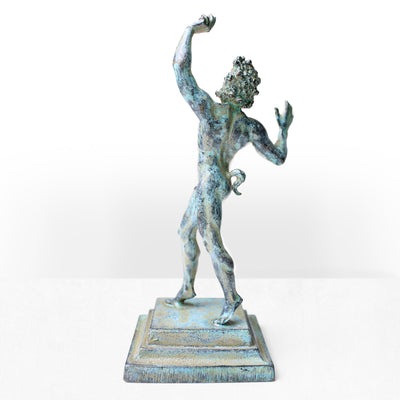 Dancing Faun Statue (Bronze)