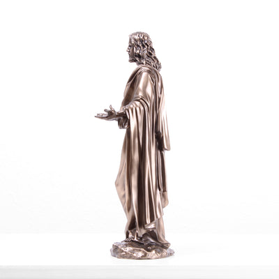 Jesus Christ Statue as Preacher (Cold Cast Bronze Sculpture)