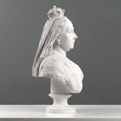 Queen Victoria Bust Sculpture – 50 Year Reign Edition