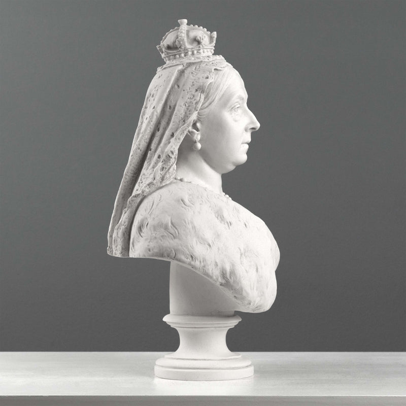 Queen Victoria Bust Sculpture – 50 Year Reign Edition