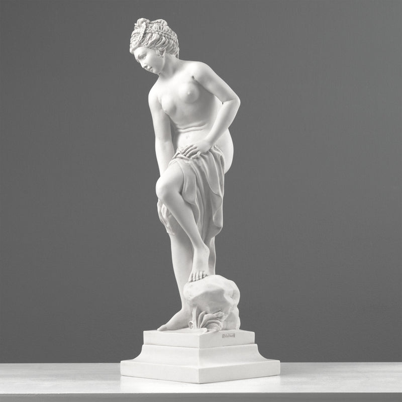 Allegrains Venus Sculpture -  The Bather Garden Statue
