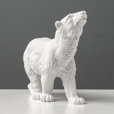 Arctic Polar Bear Statue