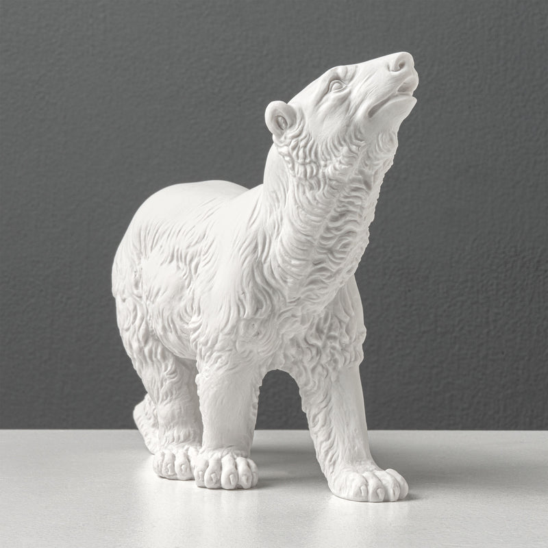 Arctic Polar Bear Statue