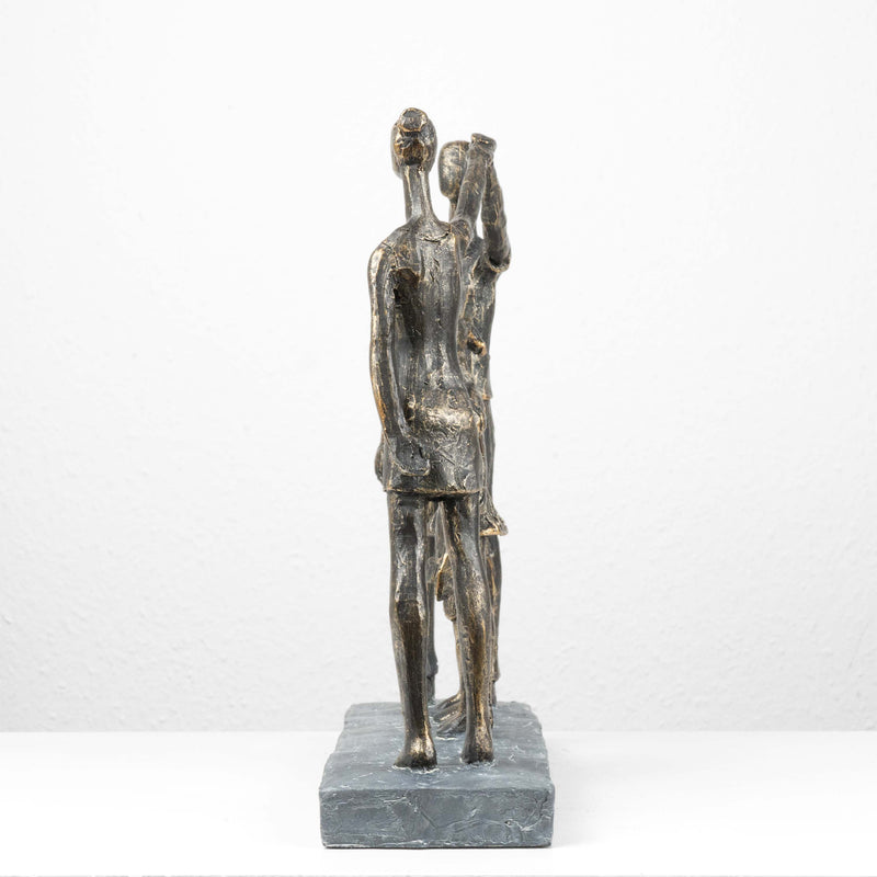 Family Sculpture (Cold Cast Bronze Statue)