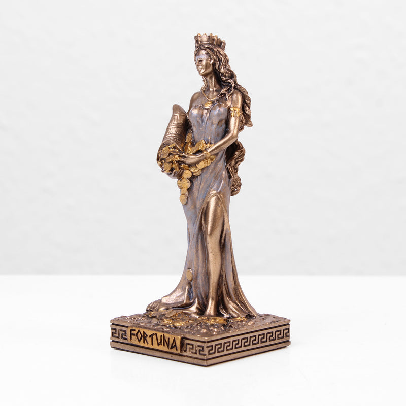 Fortuna Greek Goddess Statue (Cold Cast Bronze Sculpture)