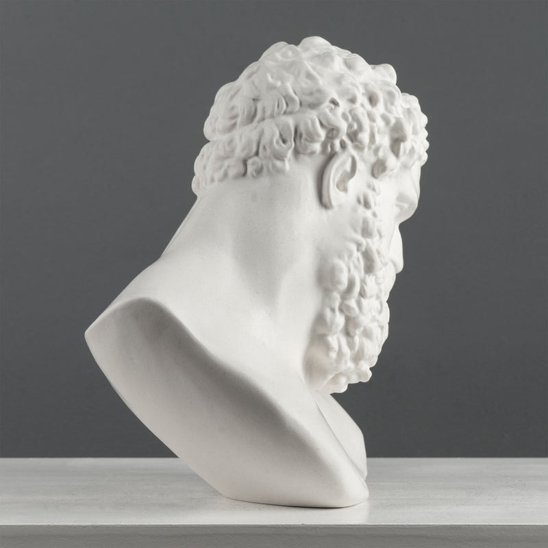 Hercules Bust Sculpture – Greek Hero of Might and Strength