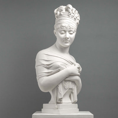 Madame Récamier Bust Sculpture – French Neoclassical Statue