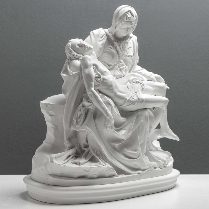 Michelangelo's Pieta Sculpture – White Statue (Vatican Museum