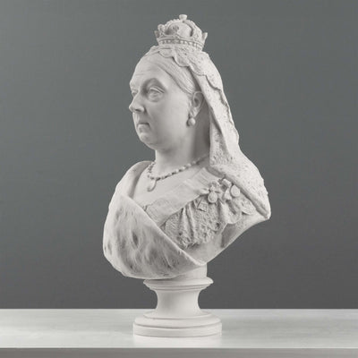 Queen Victoria Bust Sculpture – 50 Year Reign Edition