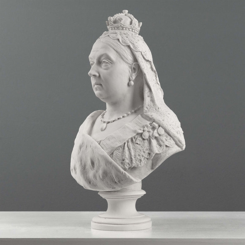 Queen Victoria Bust Sculpture – 50 Year Reign Edition