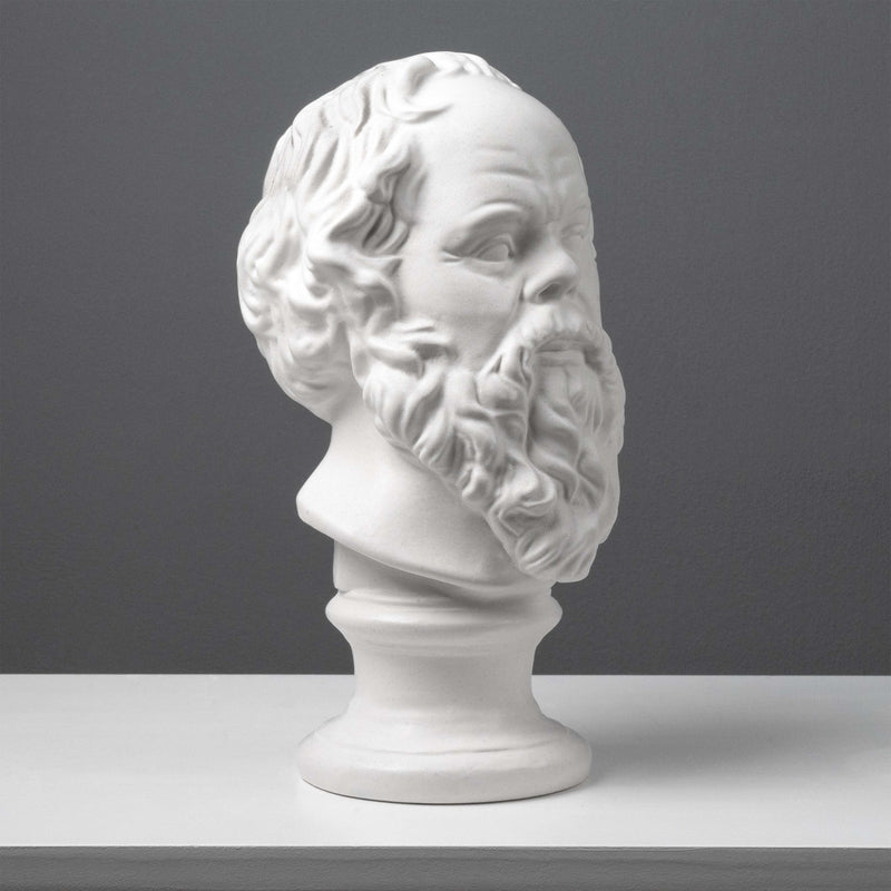 Socrates Bust Statue - Greek Philosopher Sculpture