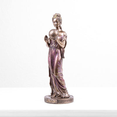 Urania Greek Goddess Statue (Cold Cast Bronze Sculpture)