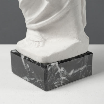 Venus de Milo Statue on Black Marble Base