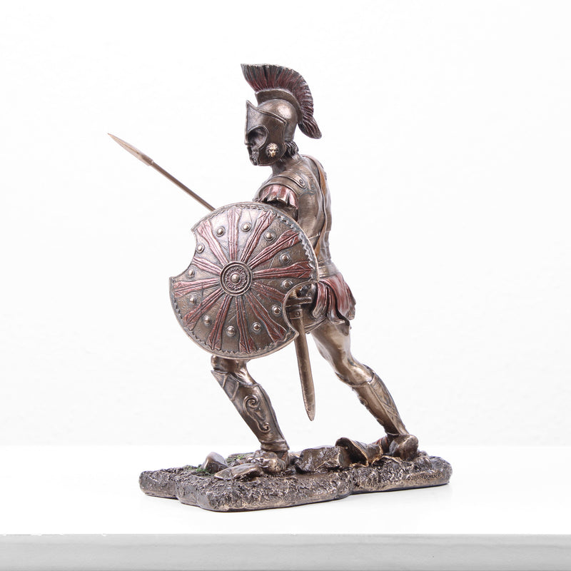 Achilles Greek Warrior Statue (Cold Cast Bronze Sculpture)