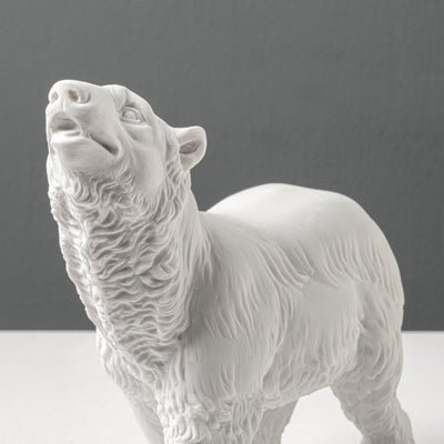 Arctic Polar Bear Statue