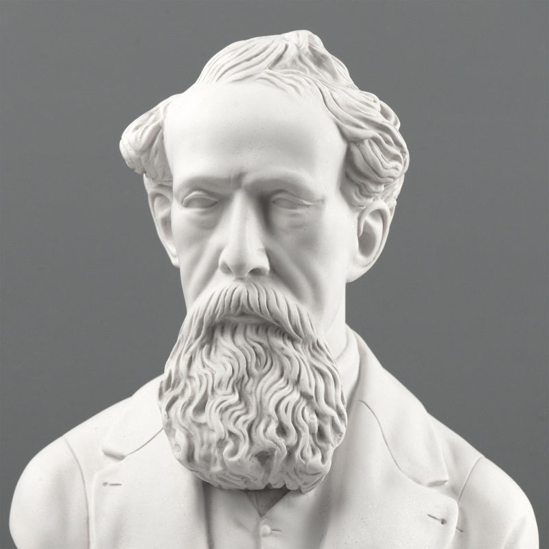 Charles Dickens Bust Sculpture – English Writer Statue