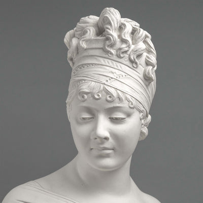 Madame Récamier Bust Sculpture – French Neoclassical Statue
