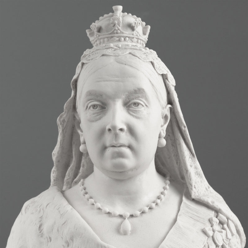 Queen Victoria Bust Sculpture – 50 Year Reign Edition
