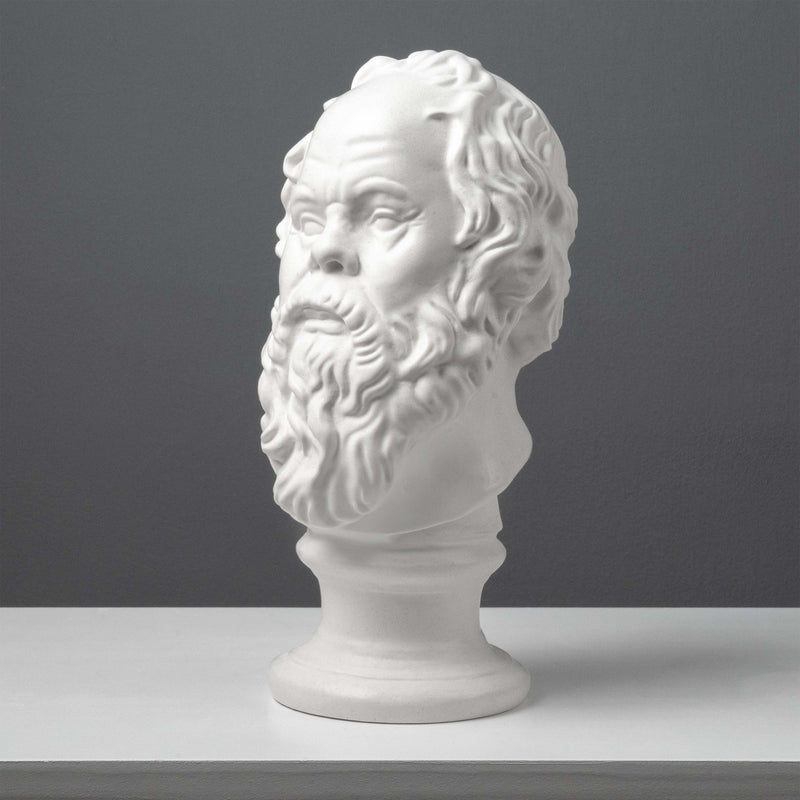 Socrates Bust Statue - Greek Philosopher Sculpture