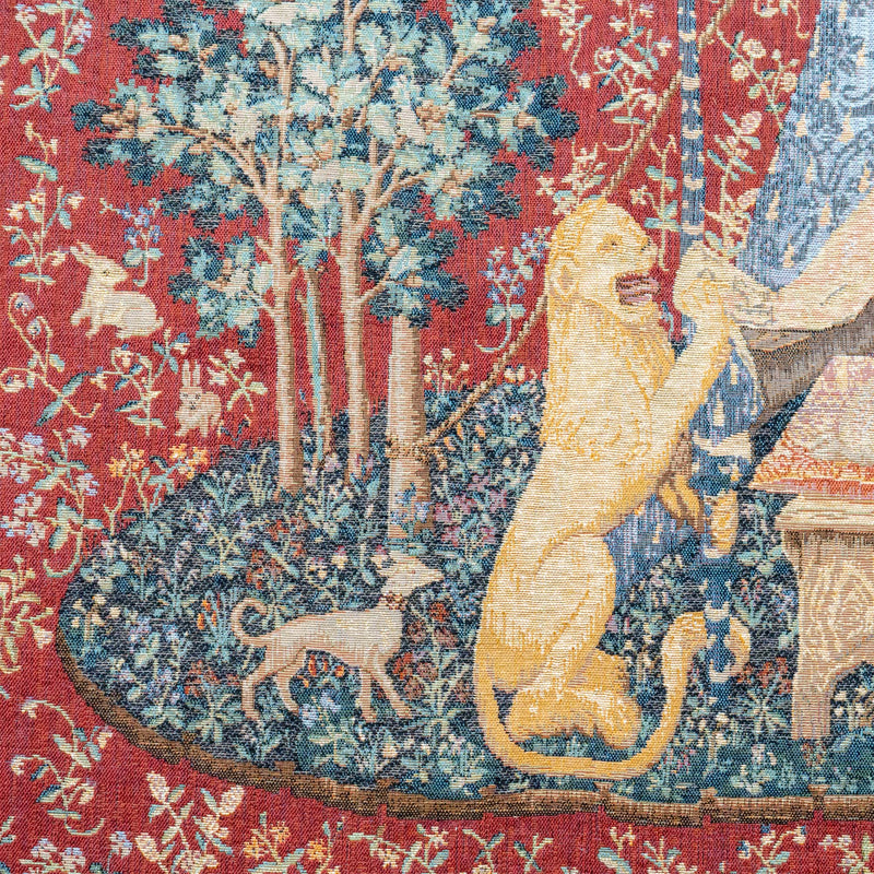 The Lady and the Unicorn: À mon seul désir Gobelin Wall Tapestry (Jacquard Woven)