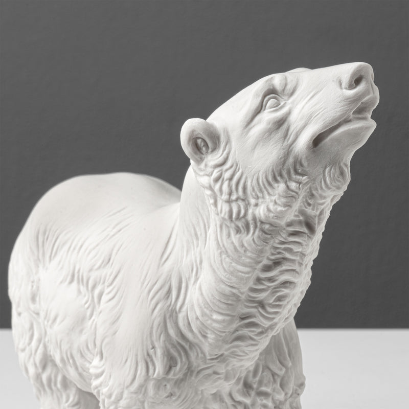 Arctic Polar Bear Statue