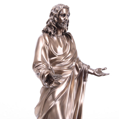 Jesus Christ Statue as Preacher (Cold Cast Bronze Sculpture)