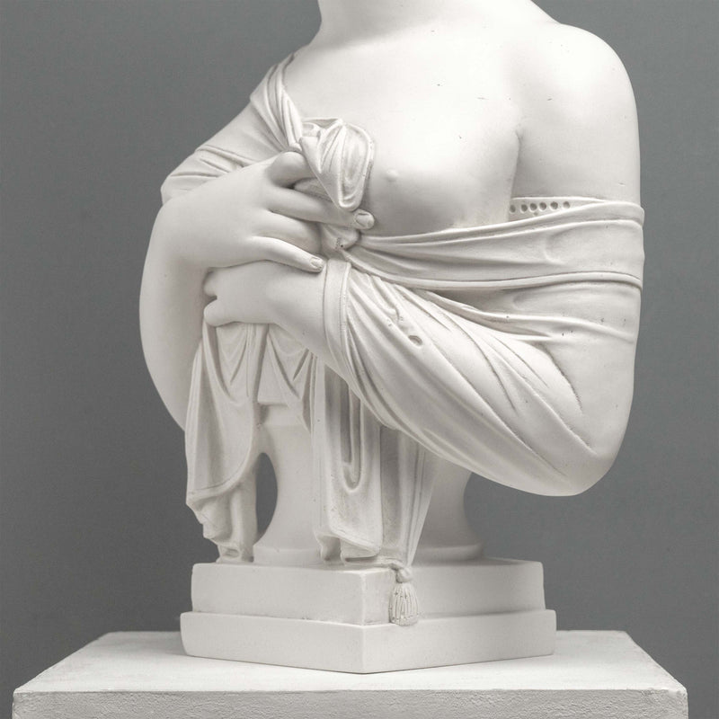 Madame Récamier Bust Sculpture – French Neoclassical Statue