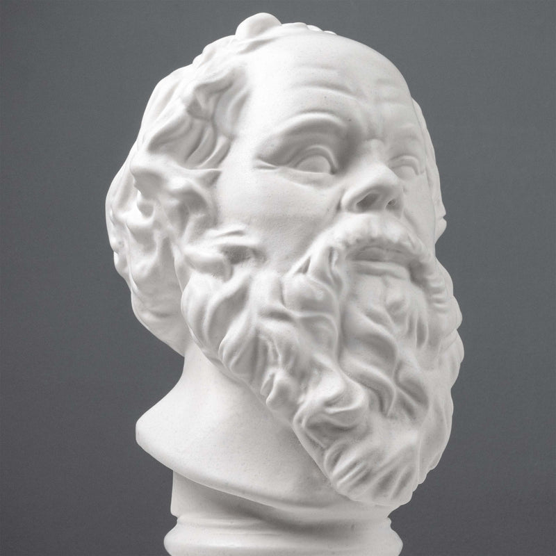 Socrates Bust Statue - Greek Philosopher Sculpture