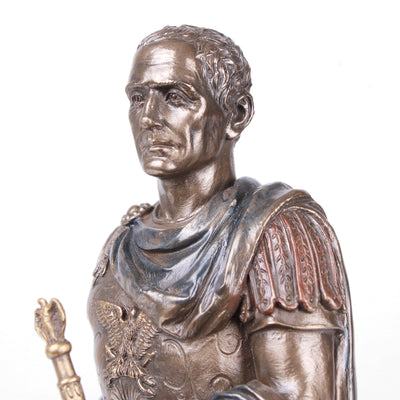 Statue of Julius Caesar in Bronze (Cold Cast Bronze Sculpture)