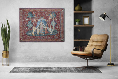 The Lady and the Unicorn: À mon seul désir Gobelin Wall Tapestry (Jacquard Woven)