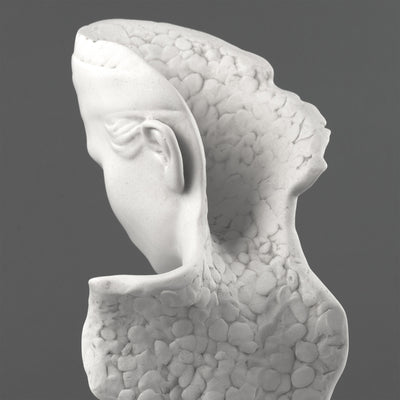 Ubiquity Bust Sculpture - Modern Representation of a Young Lady