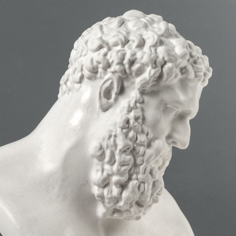 Hercules Bust Sculpture – Greek Hero of Might and Strength