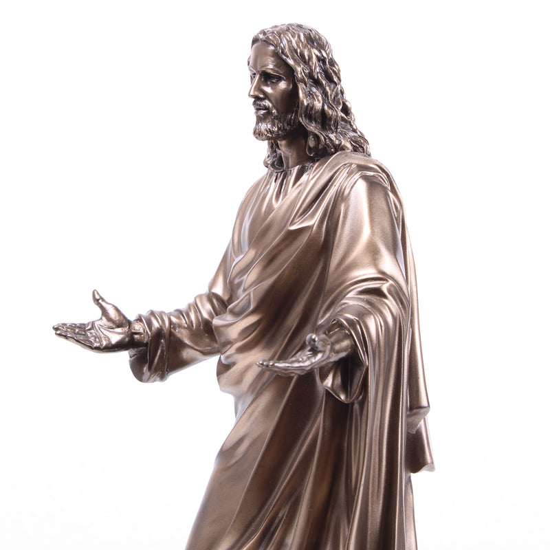 Jesus Christ Statue as Preacher (Cold Cast Bronze Sculpture)