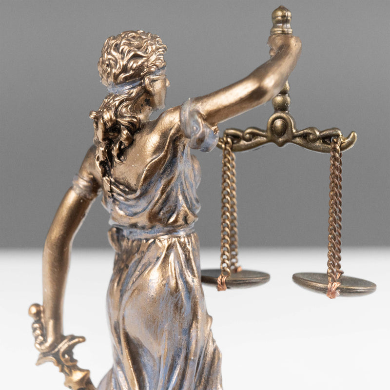 Lady Justice Statue (Small Sculpture)