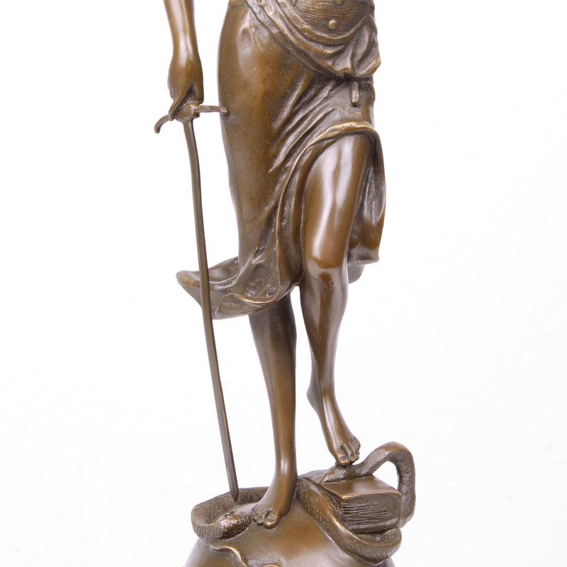 Lady of Justice Bronze Statue (Hot Cast Bronze Sculpture)