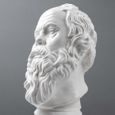 Socrates Bust Statue - Greek Philosopher Sculpture