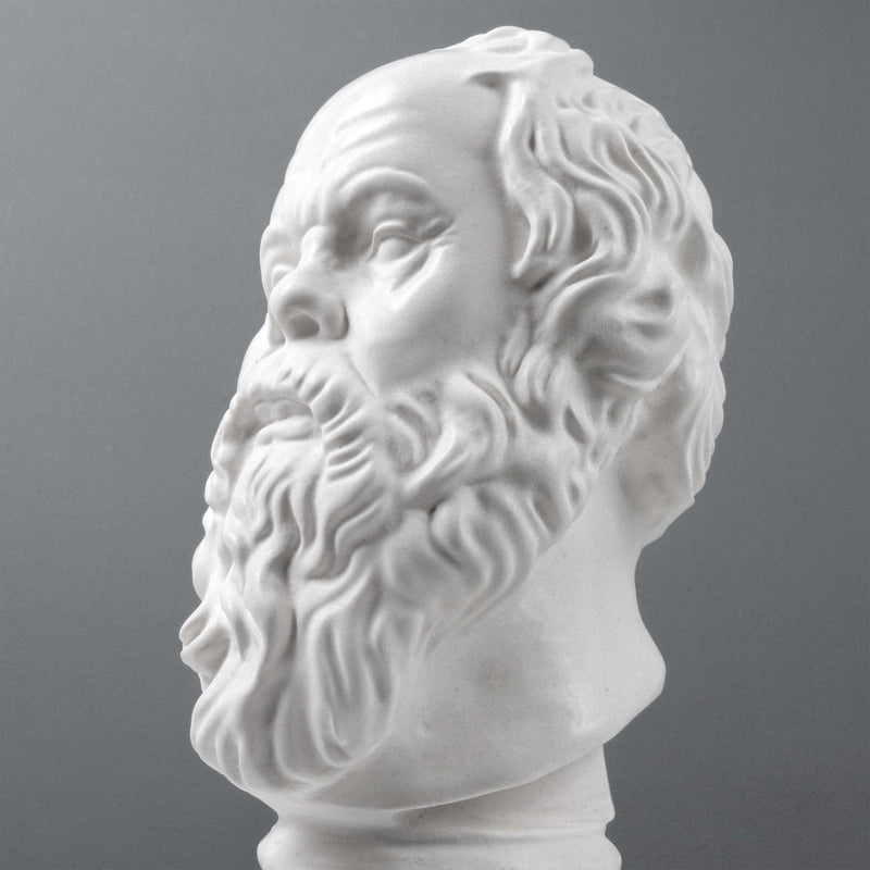 Socrates Bust Statue - Greek Philosopher Sculpture