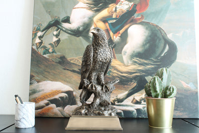 Eagle Bronze Statue (Cold Cast Bronze Animal Sculpture)