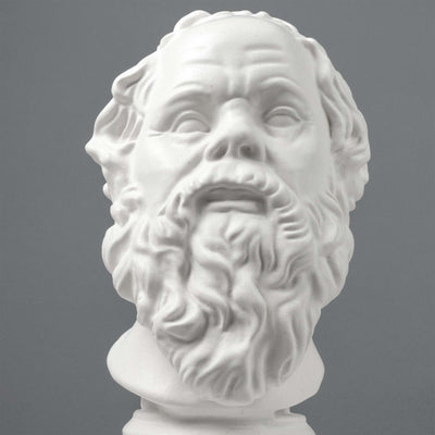 Socrates Bust Statue - Greek Philosopher Sculpture