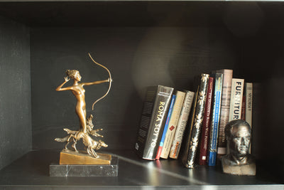 Godess Diana Statue (The Last Arrow - Hot Cast Bronze Sculpture)