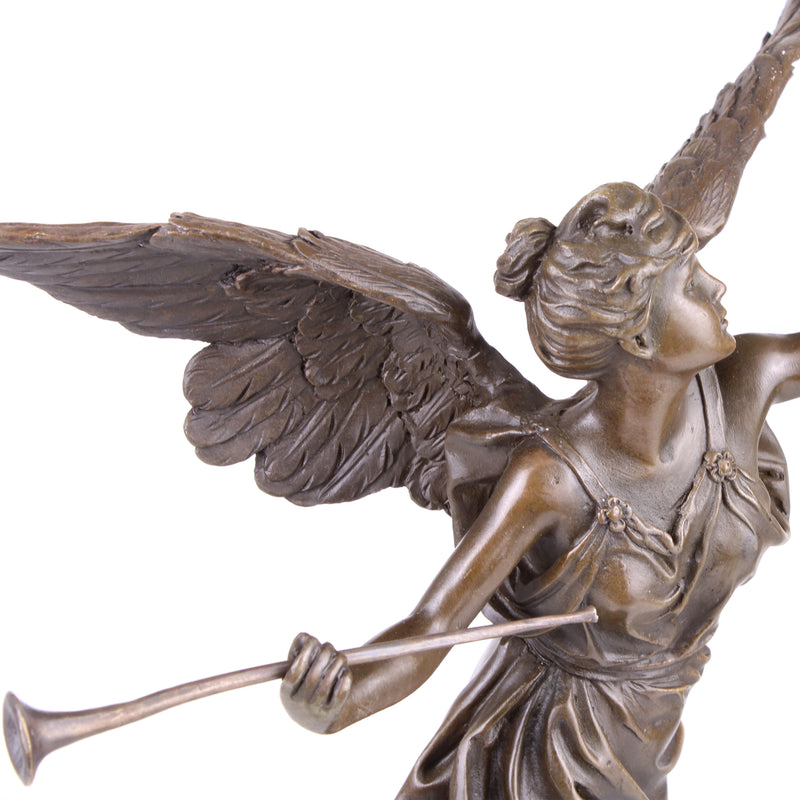 Winged Goddess of Victory Bronze Statue (Hot Cast Bronze Sculpture)