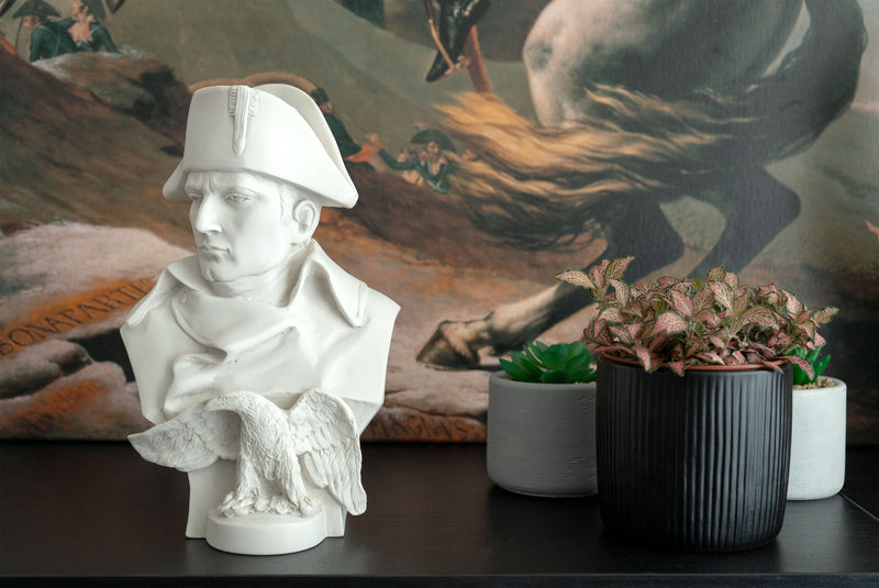 Napoleon with Eagle Bust Sculpture