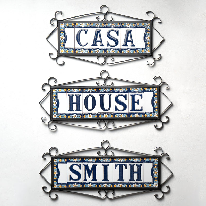 Ceramic House Number