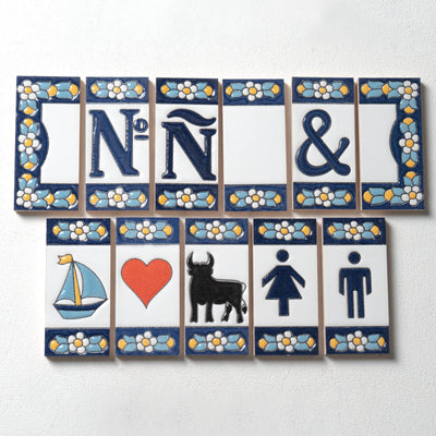 Ceramic House Number