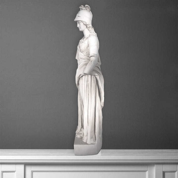 Athena Life-size Statue (Large) - Greek Goddess of Wisdom marble