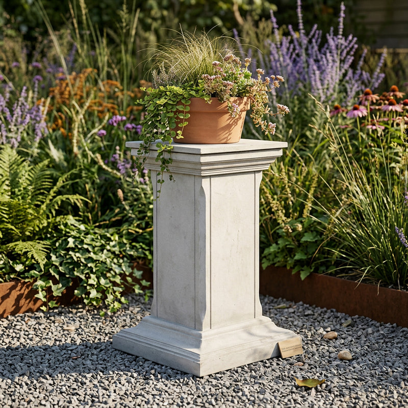 Classic Square Column marble Greek Roman large table base – The Ancient ...