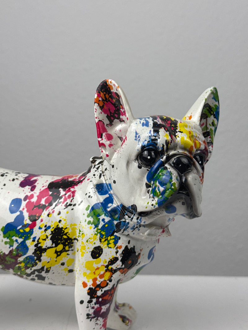 French Bulldog Pop Art (Splatter Modern Art)